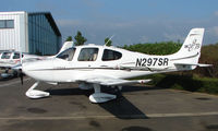 N297SR @ EGBT - With the Cirrus agents at Turweston on 2008 Vintage and Classic Day - by Terry Fletcher