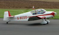 G-BEDD @ EGBT - Jodel D117A - A visitor to the 2008 Turweston Vintage and Classic Day