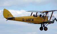 G-ANFM @ EGBT - 1941 Morris Motors DH82A Tiger Moth  - A visitor to the 2008 Turweston Vintage and Classic Day - by Terry Fletcher