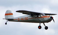 G-ALOD @ EGBT - 1947 Cessna 140 - A visitor to the 2008 Turweston Vintage and Classic Day - by Terry Fletcher