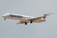 EC-HHF @ GCFV - Spanair MD80