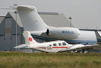PH-CDL @ EBBR - parked on General Aviation apron (Abelag)