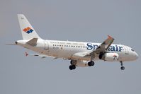 EC-IVG @ GCFV - Spanair A320 - by Andy Graf-VAP