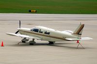 N3370W @ CID - Sitting on the Landmark ramp - by Glenn E. Chatfield