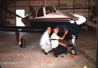 N4493V @ DTN - Bonanza - by Terry Sullivan