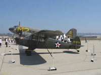 N35786 @ CMA - 1941 Piper J5A CUB CRUISER, Continental A&C75 75 Hp, impressed from civil source - by Doug Robertson