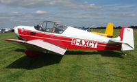 G-AXCY @ EGBT - 1956 Jodel D117A - A visitor to the 2008 Turweston Vintage and Classic Day