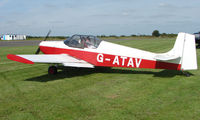 G-ATAV @ EGBT - 1965 Druine Condor - A visitor to the 2008 Turweston Vintage and Classic Day