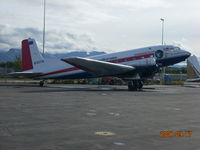 N30TN @ ANC - transNorthern DC3 on ramp @ ANC - by ANC