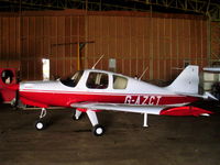 G-AZCT @ EGSP - inside the main hangar at Sibson - by chris hall