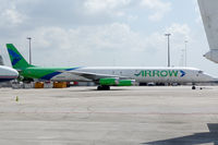 HP-441WAP @ KMIA - Arrow Airlines DC-8 - by Steve Hambleton