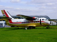 HA-YFC @ EGSP - in the graveyard behind the main hangar at Sibson - by chris hall