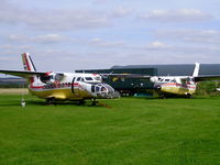 HA-YFC @ EGSP - with HA-LAQ in the background - by chris hall