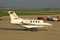 N48TC @ CID - Taxiing to the Landmark ramp - by Glenn E. Chatfield