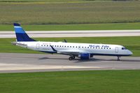 N239JB @ CID - The press plane turning on taxiway A for PS Air