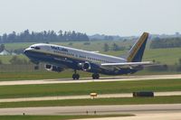 N802TJ @ CID - The candidates depart Runway 9 - by Glenn E. Chatfield