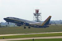 N802TJ @ CID - The candidates depart Runway 9 - by Glenn E. Chatfield