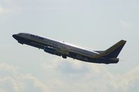 N802TJ @ CID - The candidates depart Runway 9 - by Glenn E. Chatfield