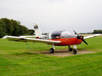 G-BCOR @ EGSL - Previous ID: F-OCZK - by chris hall