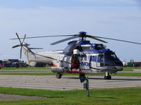 LN-OLC @ EHKD - Airshow or not, this helo is ready for emergencies at the North Sea - by Alex Smit