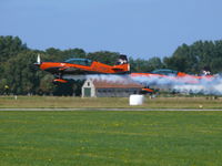 G-ZXEL @ EHKD - Smokey take off - by Alex Smit