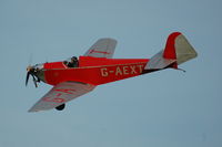 G-AEXT @ EGTH - 4. G-AEXT at Shuttleworth Evening Flying Display September, 2008