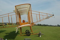 G-ASPP @ EGTH - 4. G-ASPP - (note unique wing construction) at Shuttleworth Evening Flying Display 100 h.p. - 45 m.p.h.