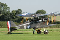 G-EBIA @ EGTH - 2. F-904 at Shuttleworth Evening Flying Display