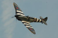 G-LFIX @ EGTH - 43. Grace Spitfire at Shuttleworth Evening Air Display 