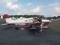 N75382 @ KHEF - Pre-flight on the East Ramp - by Karstena Groner