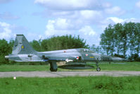 K-3005 @ EHLW - In the last years of its career the NF-5 was fitted with wing tip Sidewinders. - by Joop de Groot
