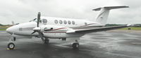 N402KA @ KDAN - 1977 Beech 200 in Danville Va... - by Richard T Davis