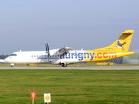 G-BXTN @ EGCC - Aurigny Air Services - by chris hall