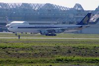 F-WWTU @ LFBO - A340-541 - by JBND31
