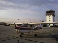 N30181 @ KBVI - 1974 Cessna 172. My beautiful trainer aircraft in Beaver - by Justin J. Miller
