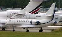 N888ME @ EGGW - Falcon 50 at Luton - by Terry Fletcher
