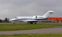 OE-HJA @ EGGW - Austria's Jet Alliance's Citation X in Luton - by Terry Fletcher