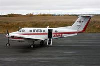N90PB @ PABE - Grant Aviation Beech waiting on the North Ramp - by Martin Prince, Jr