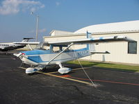 N5551M @ KRQO - AC100 seen at RQO.  Rare find on any ramp, too bad you don't see more of them. - by J. Michael Travis