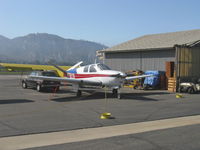 N78YB @ SZP - 1950 Beech B35 BONANZA, Continental E-185-8 196 Hp for one minute @2,450 rpm, 185 HP continuous, tip tamks, maintenance - by Doug Robertson