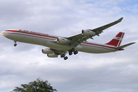 3B-NBJ @ EGLL - Air Mauritius Airbus A340-300 - by Thomas Ramgraber-VAP