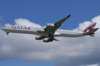 A7-AGC @ EGLL - Qatar Airways Airbus A340-600 - by Thomas Ramgraber-VAP