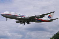 9M-MPL @ EGLL - Malaysia Airlines Boeing 747-400 - by Thomas Ramgraber-VAP