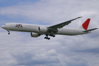 JA734J @ EGLL - Japan Airlines - JAL Boeing 777-300 - by Thomas Ramgraber-VAP