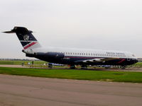 G-AVMU @ EGSU - Preserved by the Duxford Aviation Society in British Airways colours - by Chris Hall