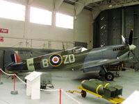 G-ASJV @ EGSU - MH434 is perhaps the most famous of all Spitfires still flying today - by chris hall