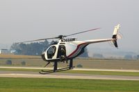 N369AW @ CID - Taking off