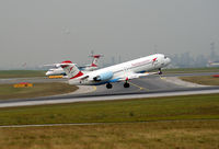 OE-LVA @ VIE - Austrian arrows Fokker F-100