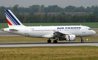 F-GRHR @ VIE - Air France Airbus A319-111