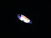 N607LG @ KLNK - Blimp over Memorial Stadium.  Nebraska Vs Virginia Tech.